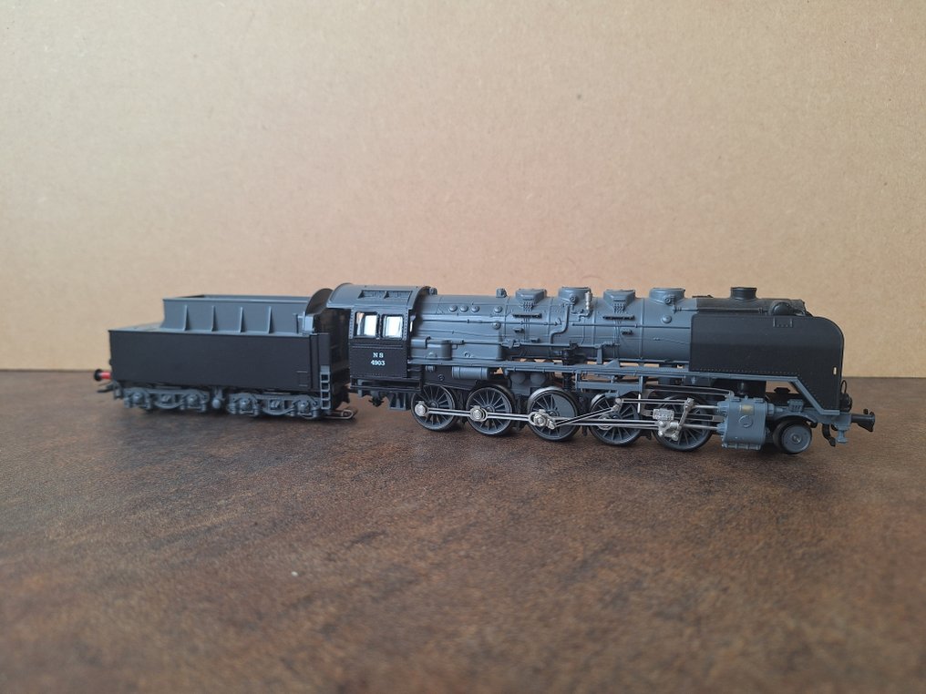 Märklin H0 - 3419 - Locomotiva a vapor com vagão de carvão (1) - Série 49 - NS #1.0