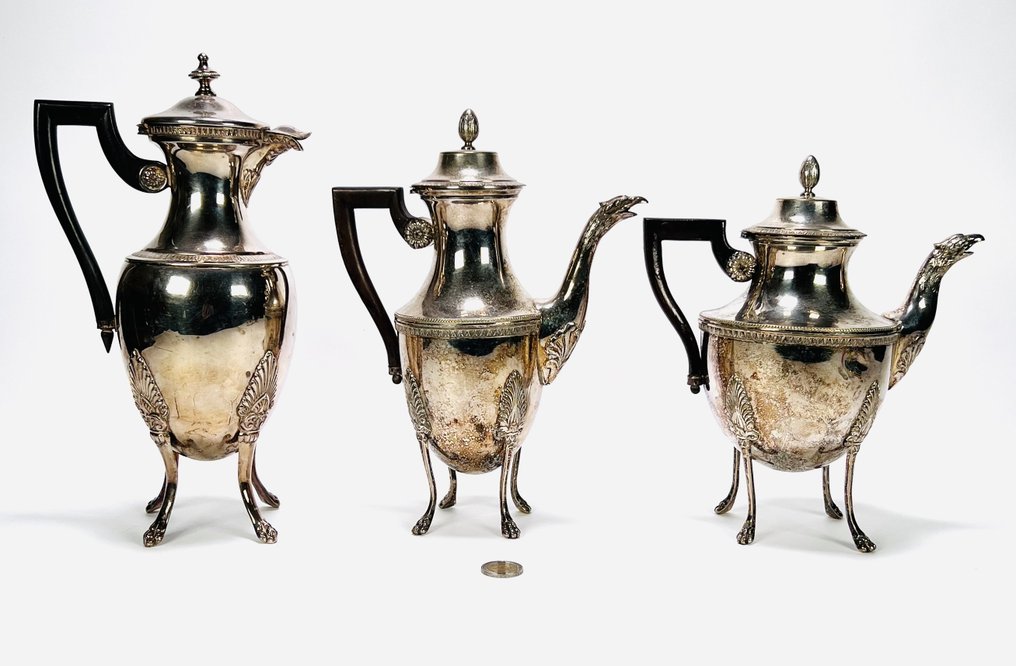 Teepannu (3) - Hopeoitu - verzilverd #4.3