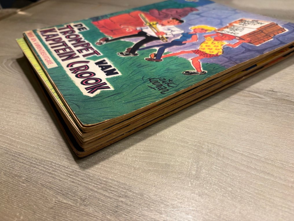 Dees Dubbel en Cesar 1 (2x)-3-4-5-6-11 - De daverende daden van Dees Dubbel en Cesar - 7 Album - Diverse edities - 1965/1973 #2.1