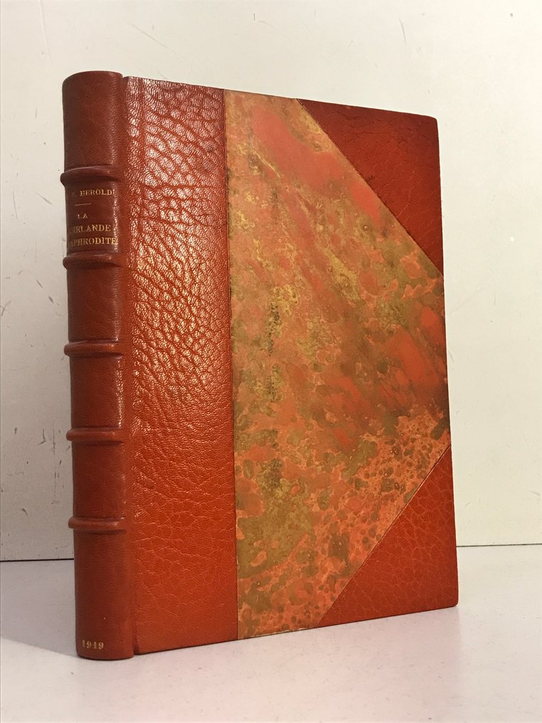 A. Ferdinand Herold  / Paul Regnard [pseud. de Frantisek Kupka] - La Guirlande d'Aphrodite [ex. sur vélin; Reliure signée Petit] - 1923 #1.0