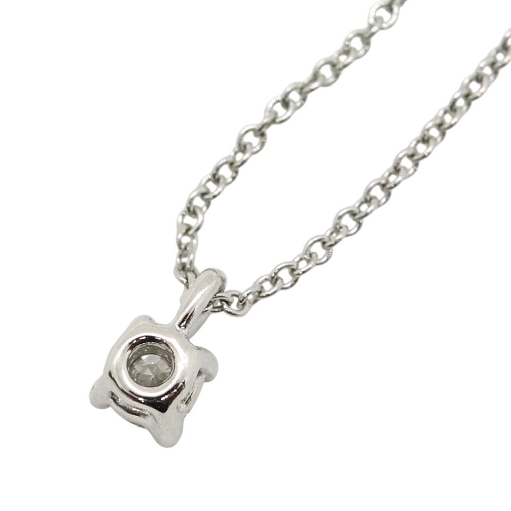 Tiffany & Co. - 吊墜頸鏈 - Solitaire Diamond Pendant 鉑金 -  0.17ct. tw. #2.1
