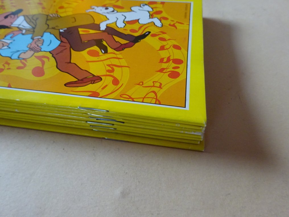 Hergé - 20 Set aus 8 Schreibheften und 12 Zeichenheften, 1976 - 1983 - Kuifje #4.3