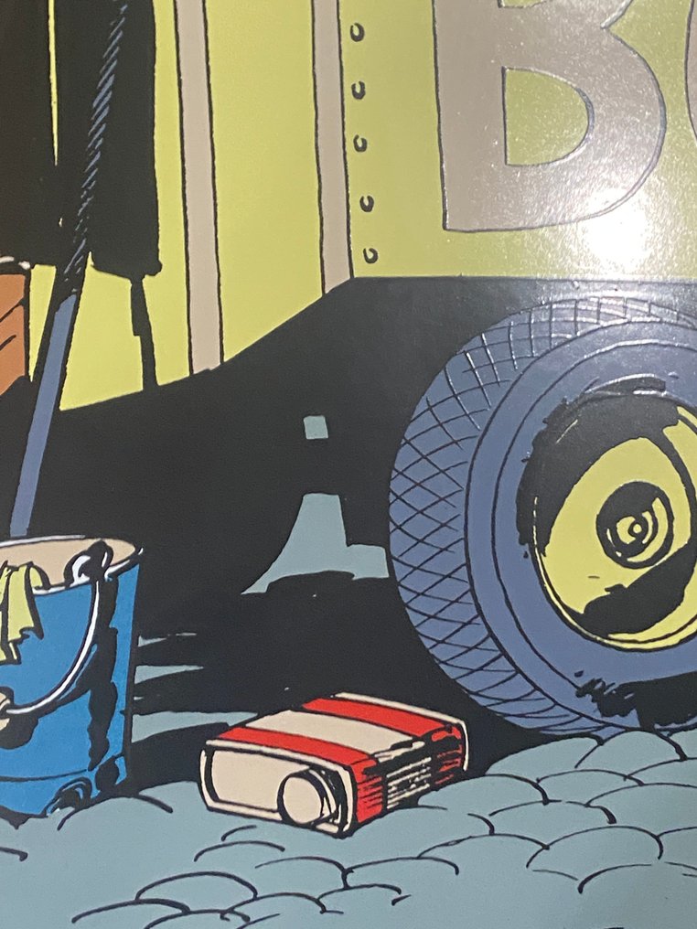 Spirou et Fantasio - 1 enameled plaque - Belgian enameling - 1992 #2.1