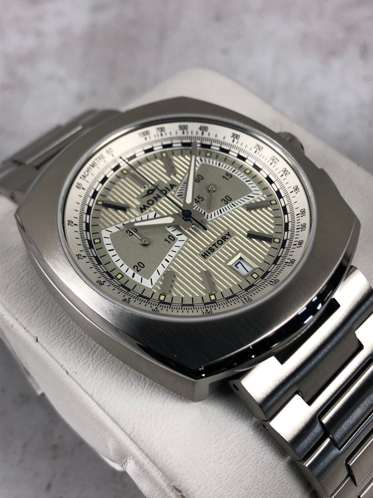 Mondia - History Chronograph - Nincs minimálár - MH-002-SS-SL-CM - Férfi - 2020+ #1.0