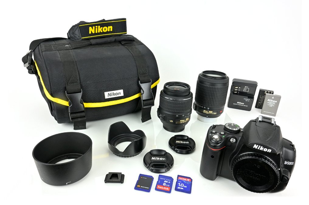 Nikon D5000 + 2 Nikon lenzen + cameratas Cameră reflex digitală (DSLR) #3.2