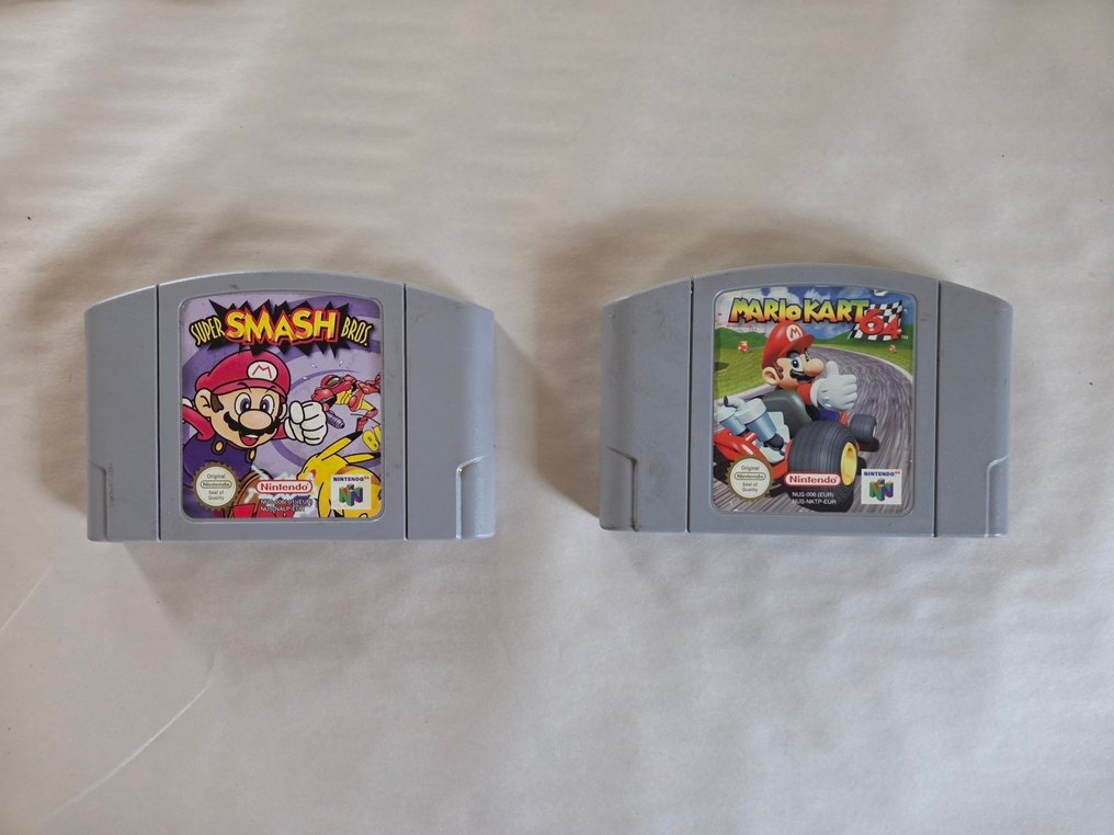 Nintendo - N64 - Mario Kart 64, Super Smash Bros. - Videojuego #1.0