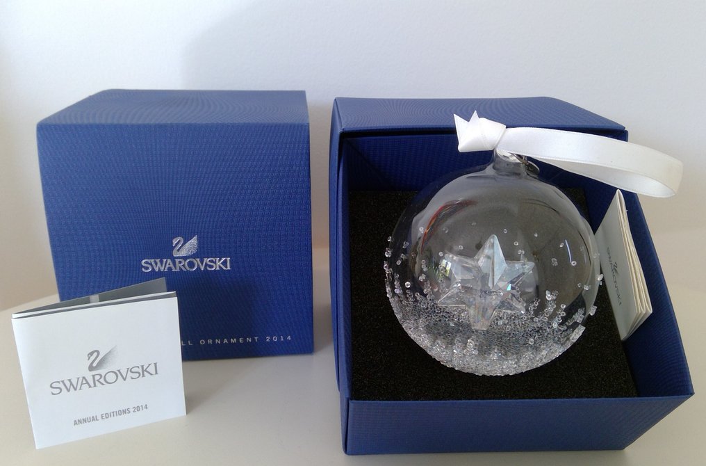 聖誕裝飾品 SWAROVSKI - 圣诞球装饰品 年度版 2014 - 玻璃, 金屬, 紡織品 #2.1