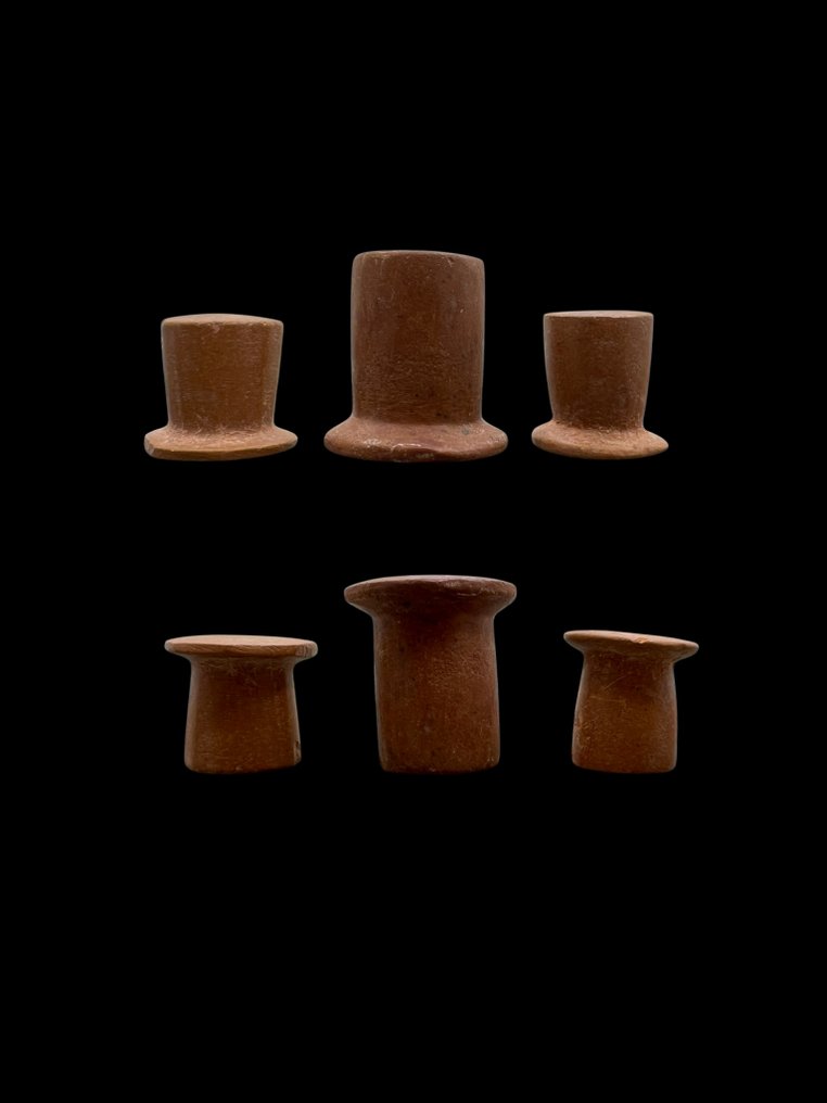 Νεολιθική Πέτρα, Terracotta Arrowhead, labrets, lip plugs - 10 mm  (χωρίς τιμή ασφαλείας) #4.3