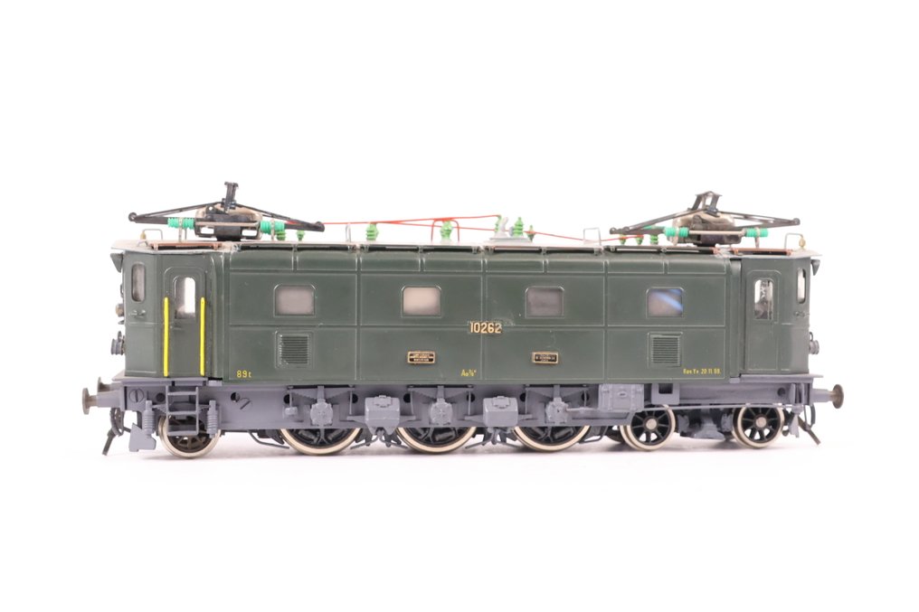 Metropolitan H0 - 727 - Ηλεκτροκίνητη ατμομηχανή (1) - Χειροποίητο μπρούντζινο Ae 3/6 III '10262'. - SBB #2.1