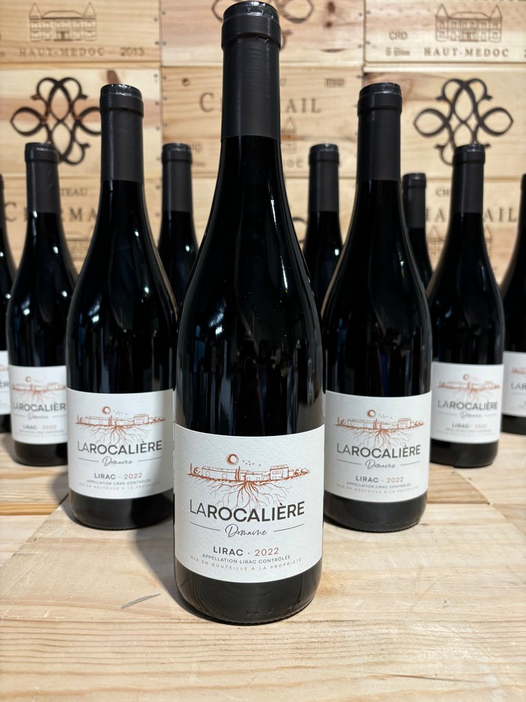 2022 Domaine la Rocaliere - Lirac, Ροδανός - 12 Bottles (0.75L) #1.0