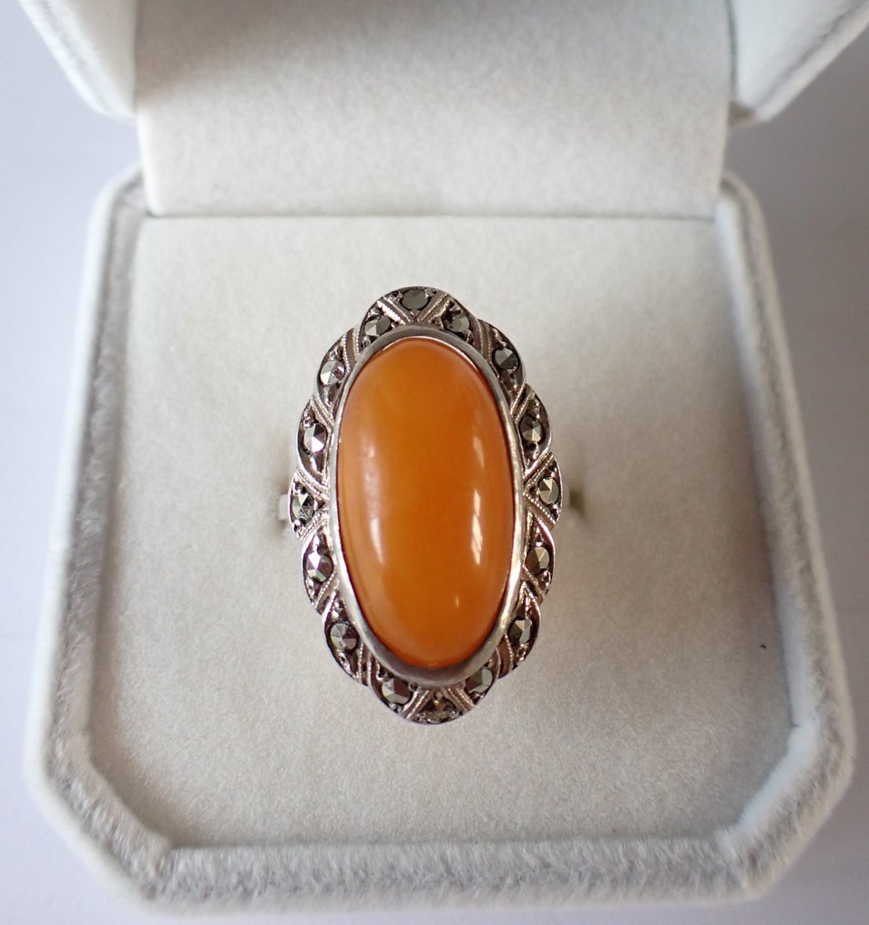 Silber - Ring - Butterscotch Markeniet #1.0