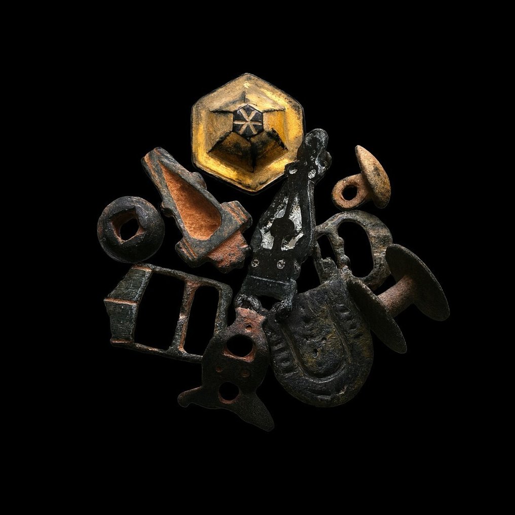 Αρχαία και Μεσαίωνας Ένα όμορφο σετ από 10 συλλεκτικά αντικείμενα.  (χωρίς τιμή ασφαλείας) #1.0