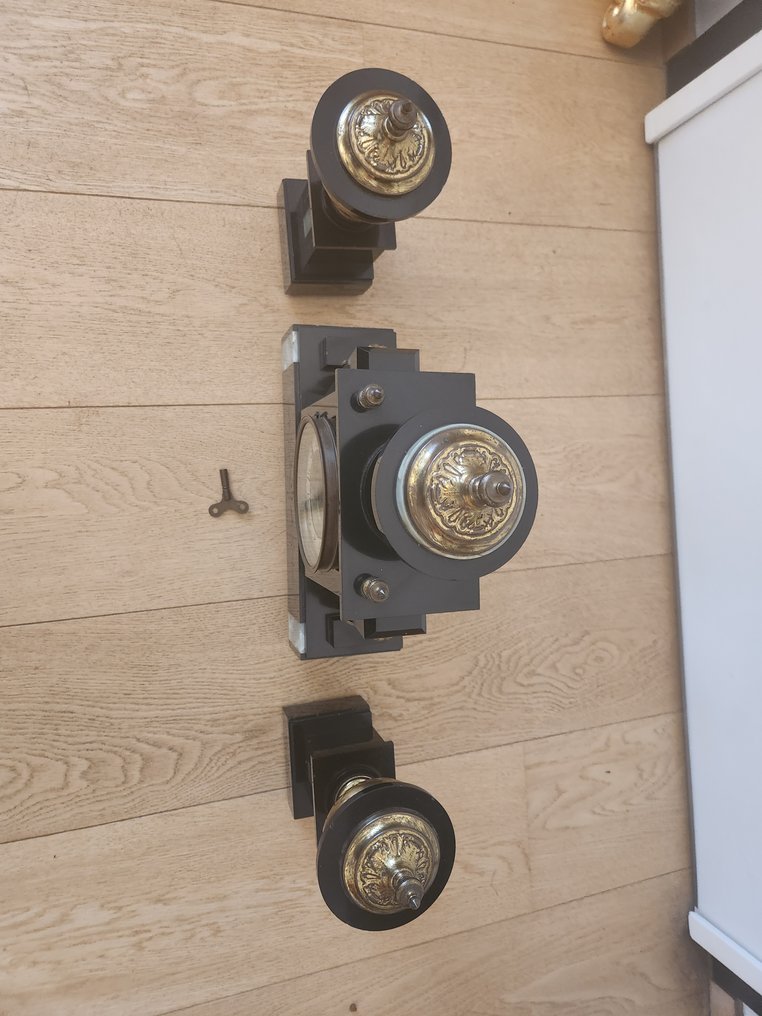 Relógio de lareira - Antigo Mármore - 1850-1900 - Schouw pendule #4.3