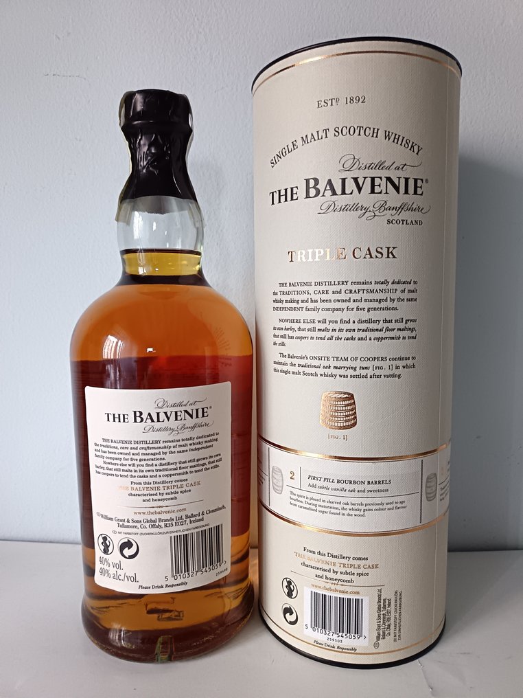 The Balvenie 12 years old Triple Cask - 1 Litre #1.0