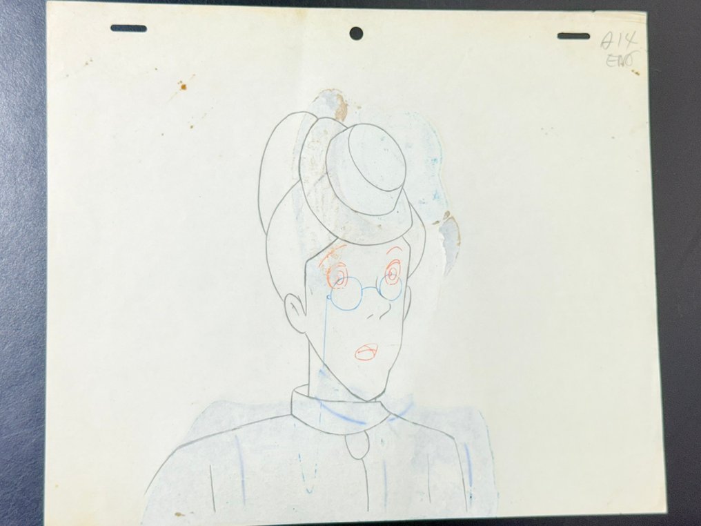 Zuiyo Eizo - Original animation drawing of Fräulein Rottenmeier - Heidi, Girl of the Alps (1974) #2.1