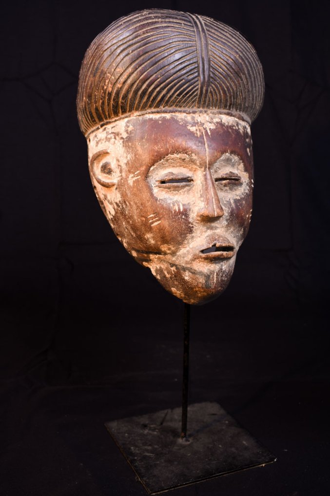 φυλετική μάσκα - Chokwe - Λαϊκή Δημοκρατία του Κονγκό (χωρίς τιμή ασφαλείας) #3.2