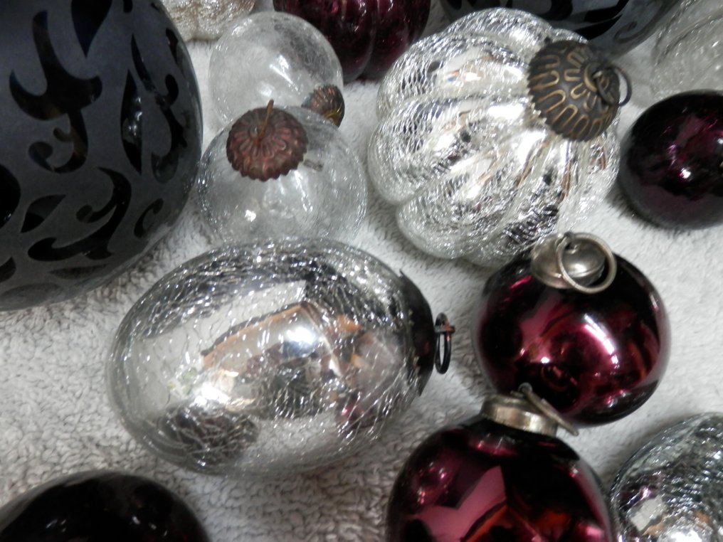 圣诞小饰品 (15) - 圣诞球 / 巫师球 - 玻璃 - Heksenballen #1.0