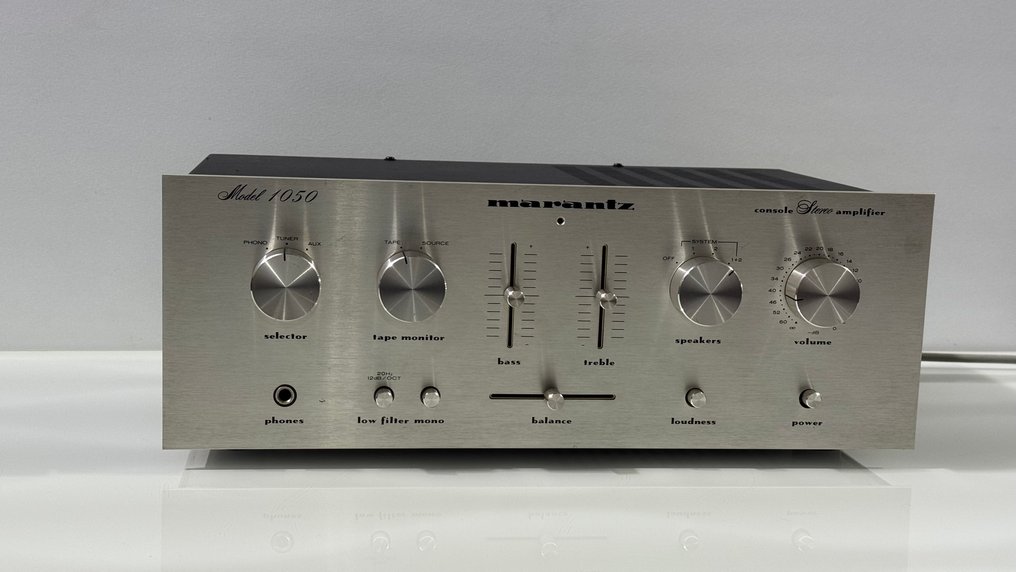 Marantz - 1050(1975)– 复古立体声放大器 – 状态极佳 – 日本制造 固态集成放大器 #1.0