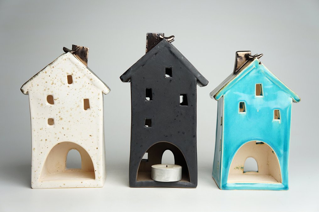 Urszula Despet - Κηροπήγιο (3) - Κεραμικό - Χριστουγεννιάτικα σπίτια #4.3