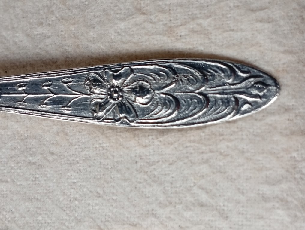 Scatola per cucchiai (7) - .835 argento - Cucchiai Argento Javali II #2.1