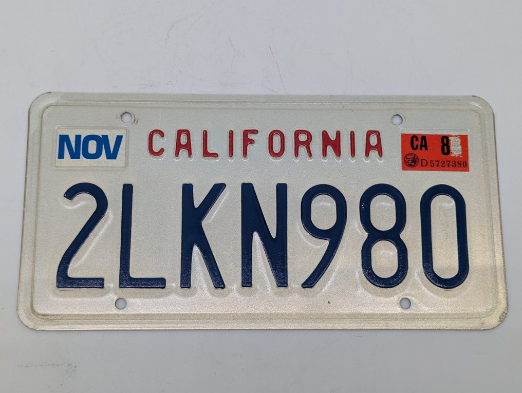 Panneau (6) - Plaques d'immatriculation américaines – ensemble de 6 plaques d'immatriculation originales de - #4.3