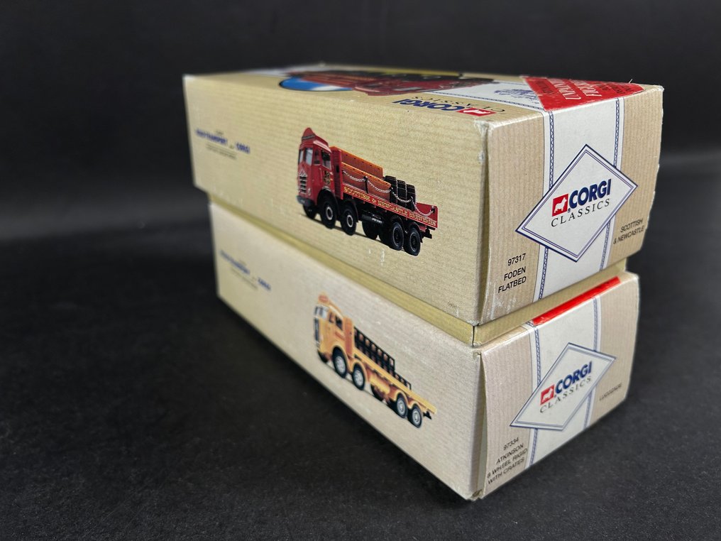 Corgi 1:50 - Modell teherautó  (2) - Corgi Classics x2 - Road Transport - Nincs minimális ár #4.3