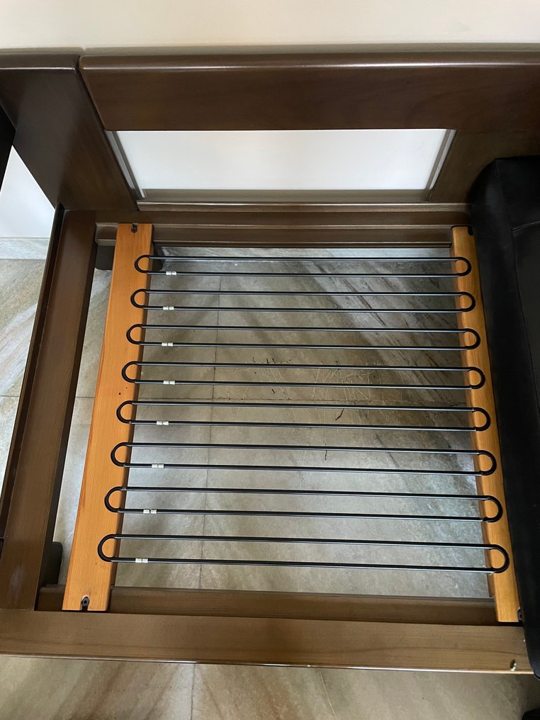 Gavina - Tobia Scarpa, Afra Scarpa - Szófa - Bőr, Fa #3.2