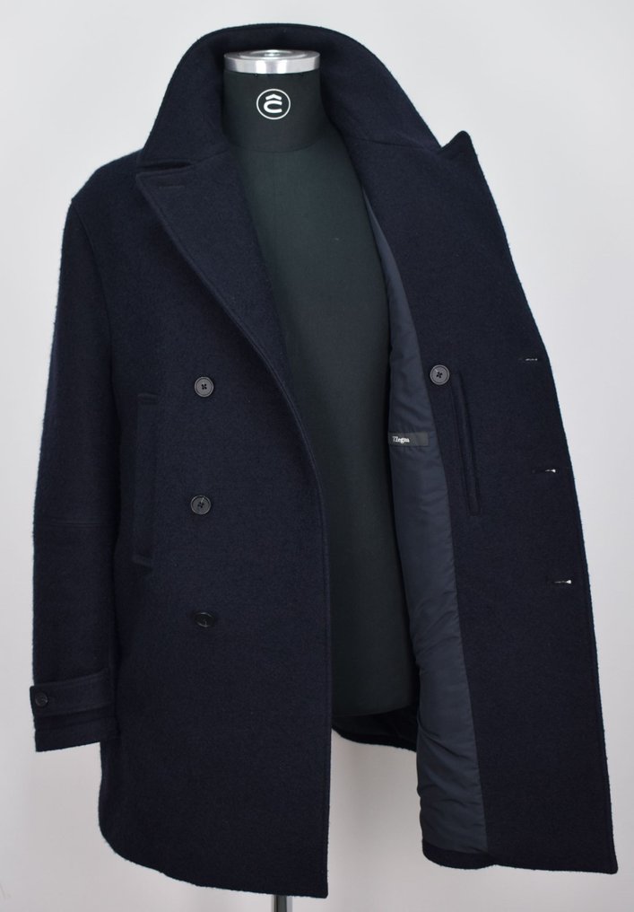 Z Zegna Boiled Wool Winter Doublebreasted - Frakk #2.1