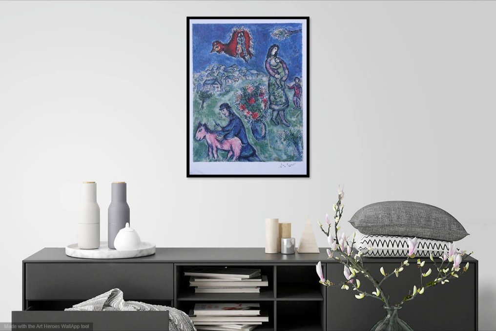 Marc Chagall (1887-1985) - La route du village #2.1