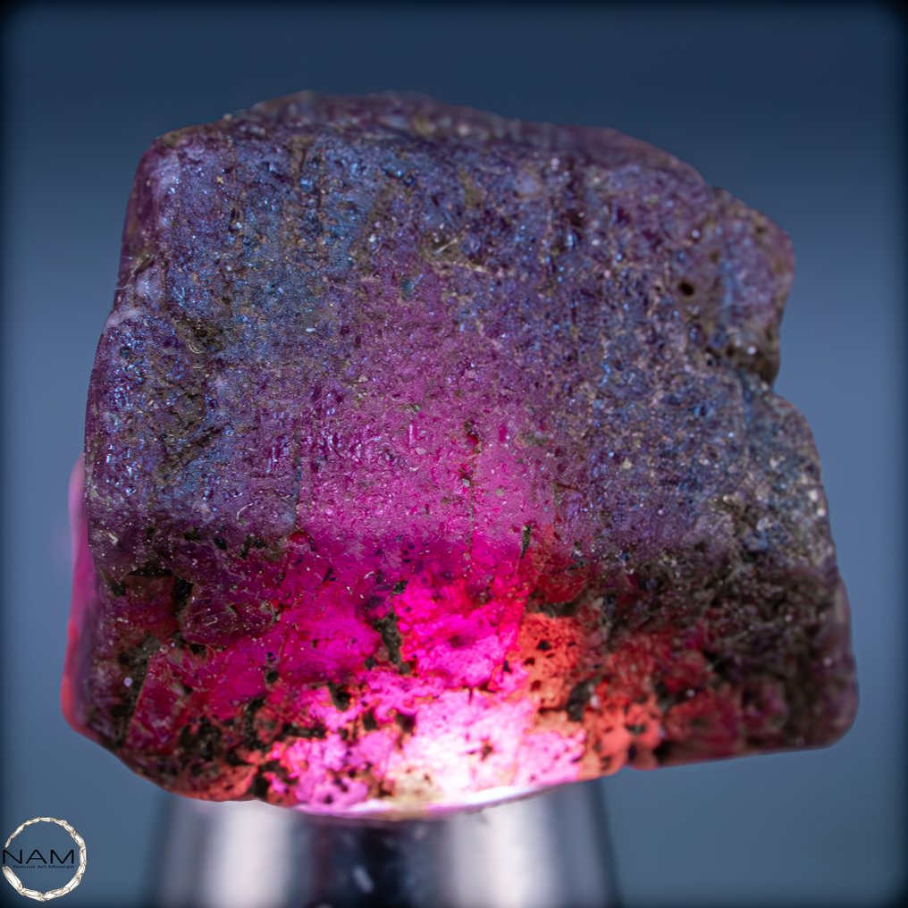 Φυσικός σπάνιος σάπφειρος Padparadscha. Ακατέργαστος κρύσταλλος με ζωντανή φωτεινότητα - 71,45 καρατίων- 14.29 g #4.3