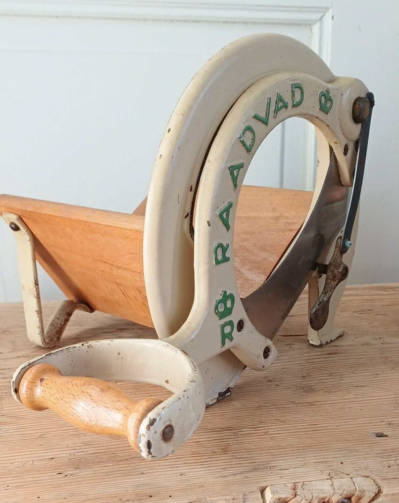 Raadvad - Raadvad Ove Larsen - Feliator de pâine - Model scurt nr. 294 - oțel, lemn #1.0