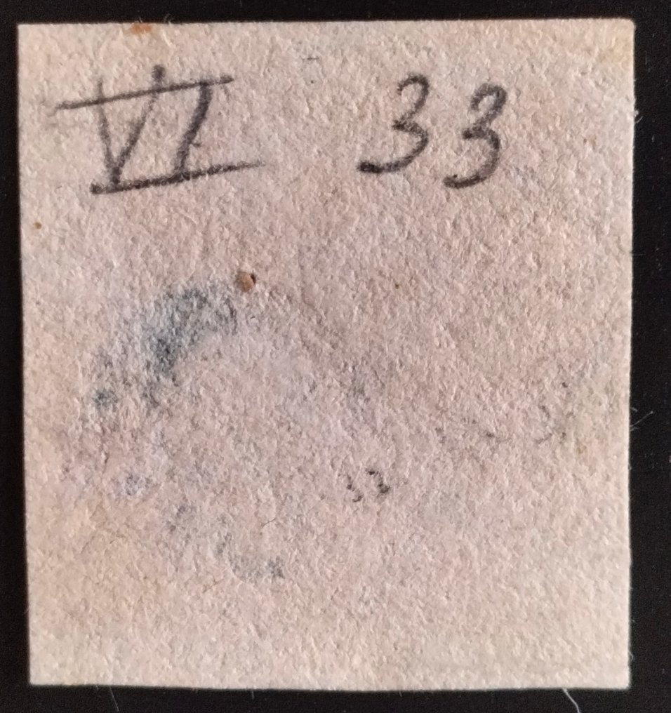 Ολλανδία 1852/1852 - Καλά επιτυχημένη πρώτη έκδοση του σετ Koning Willem III. - Nvph 1/3 #4.3