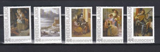 Pays-Bas 2010/2012 - Séries complètes de timbres personnels « Les 4 saisons » et « Anton Pieck » #2.1