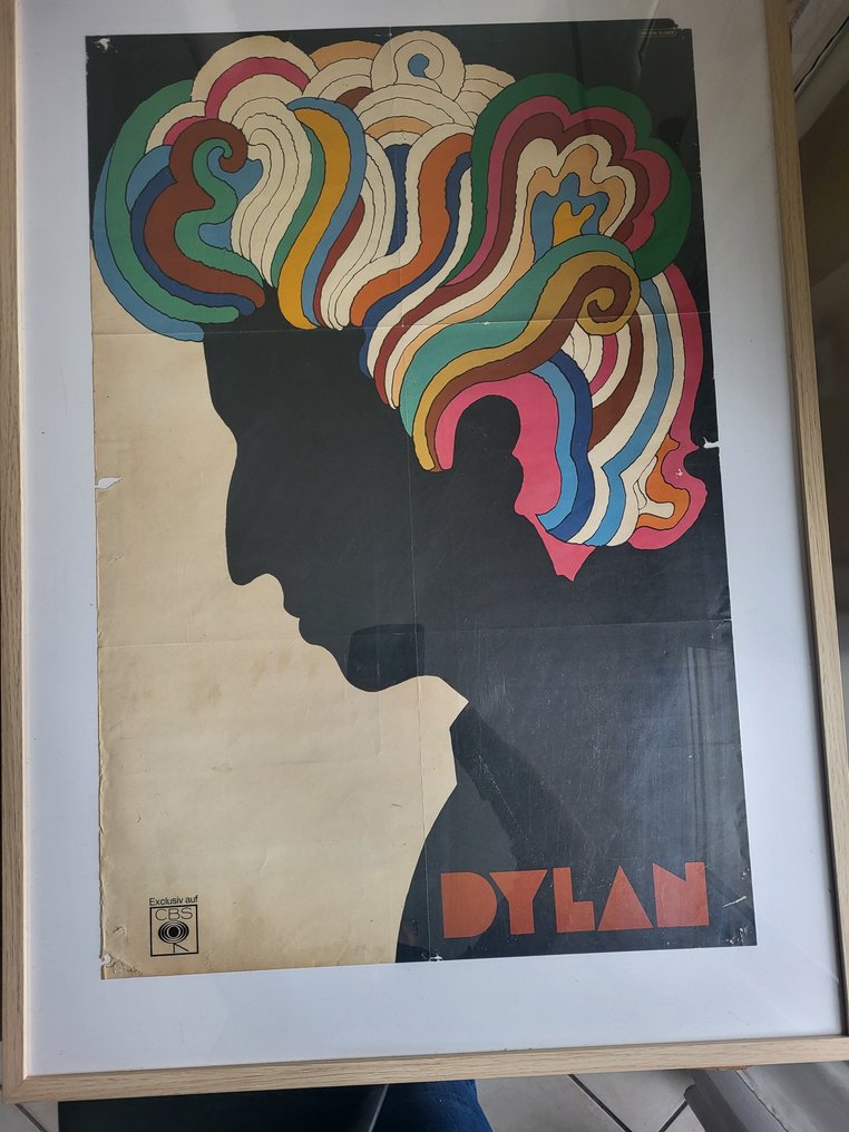 Milton Glaser - CBS - DYLAN - 1960-luku #4.3