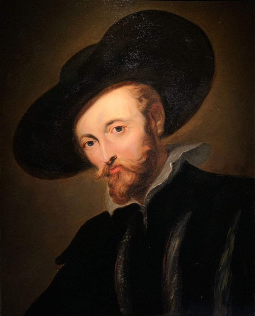 Hollandse School (XIX) After Peter Paul Rubens (1577-1640) - Self-Portrait #1.0