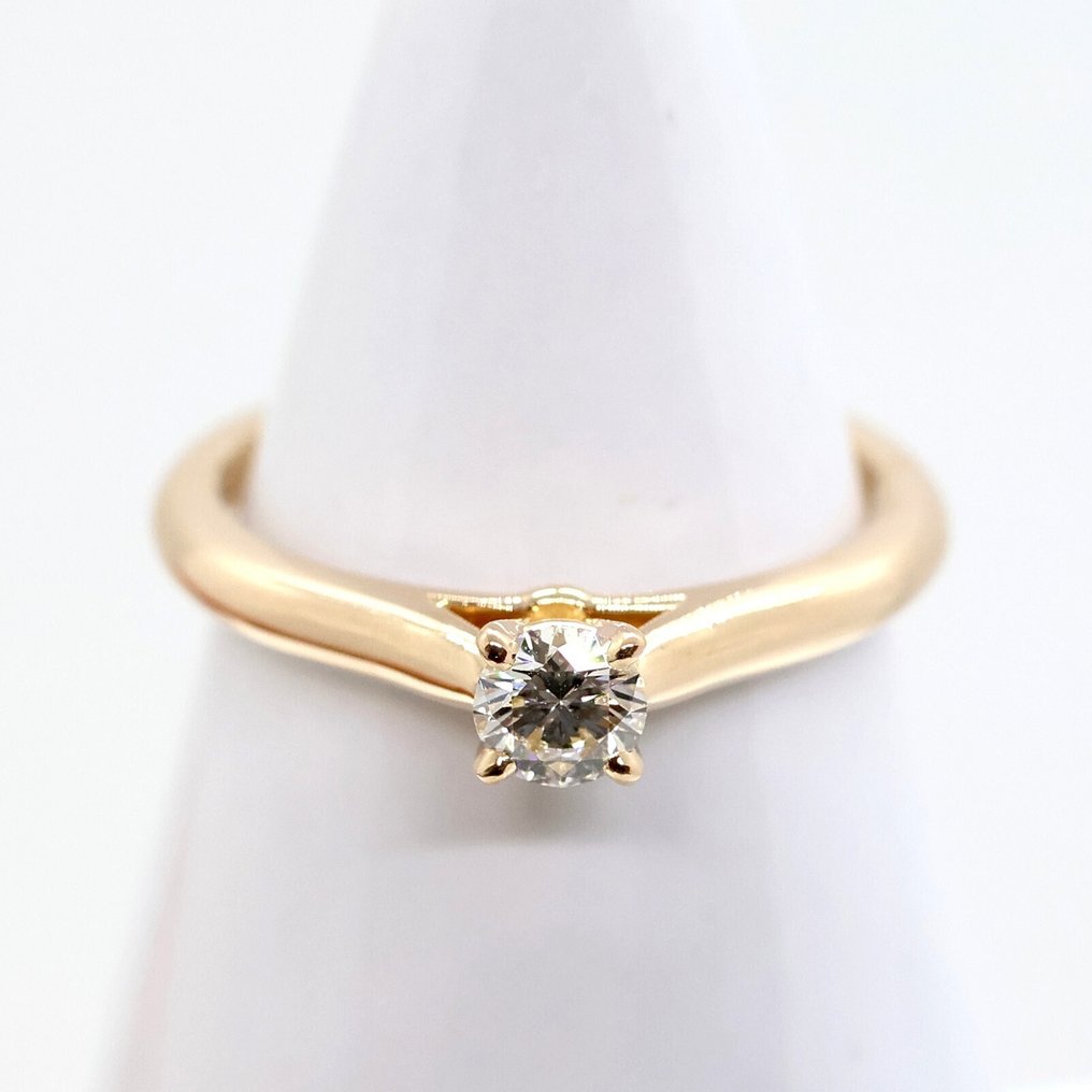 Cartier - 戒指 - Solitaire - 18K包金 玫瑰金 钻石 (天然) #1.0