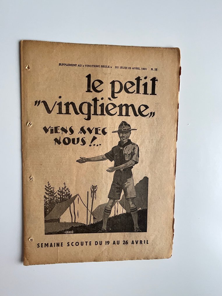 Petit Xx - jeudi 23 avril 1931 - couverture dessinée par Hergé - 1931 #1.0
