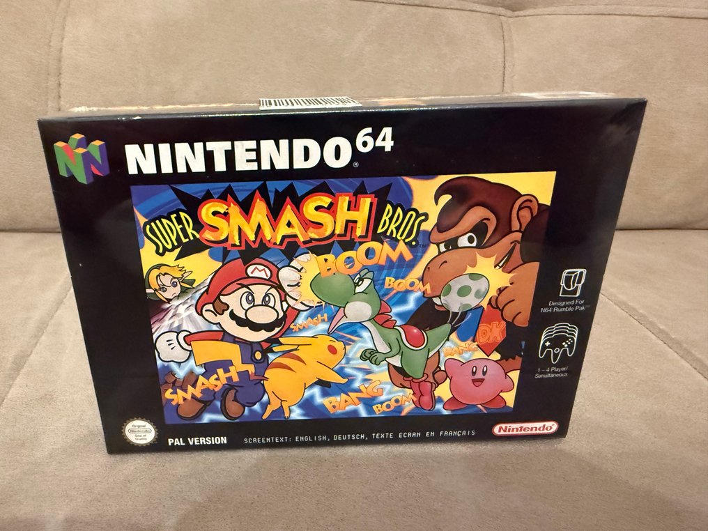 Nintendo - Nintendo 64 - Super Smash Bros. - Video game - In distributor sealed box #4.3