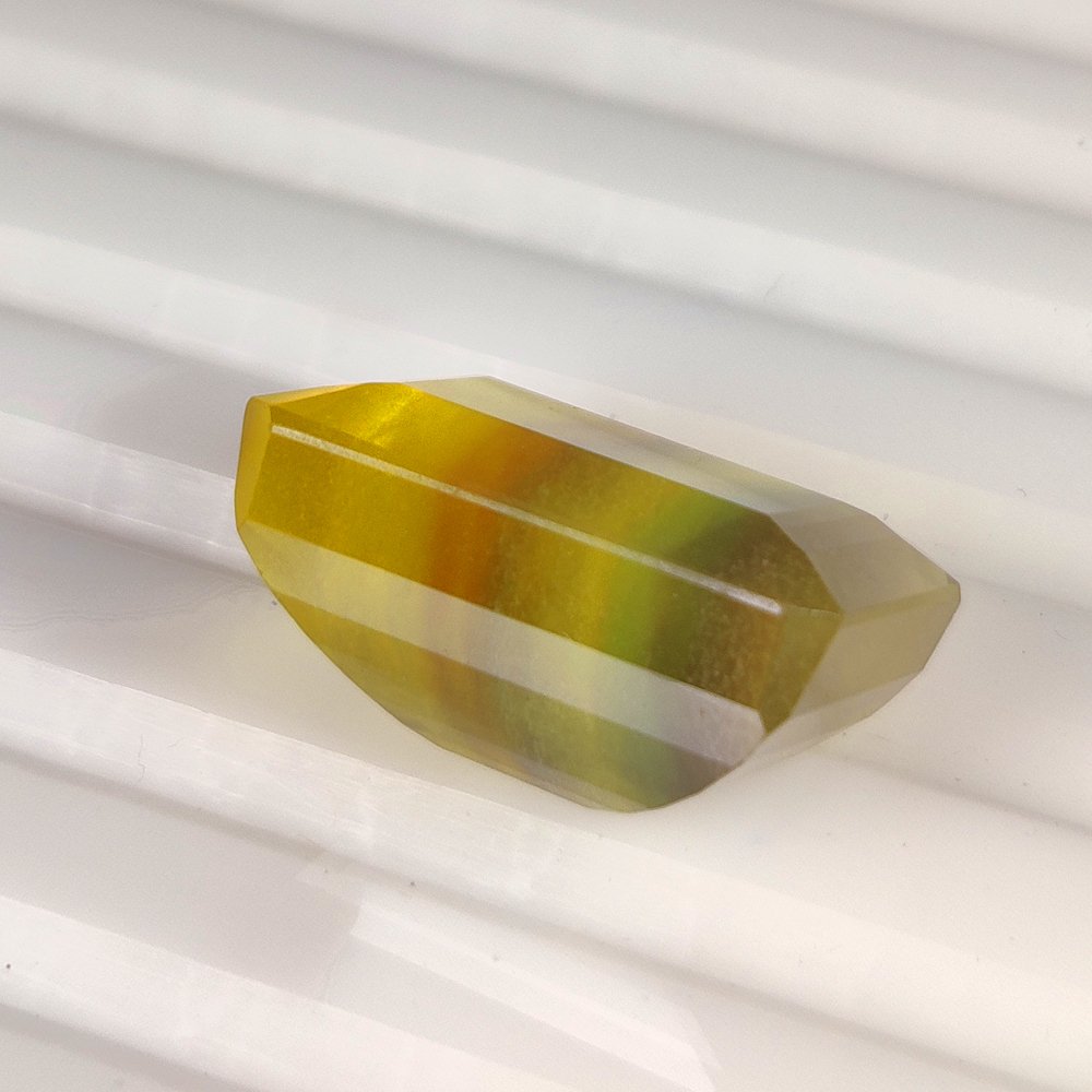 1 pcs 多色 螢石 - 32.21 ct - 國際有色寶石協會 (ICA GemLab) - 多彩! #4.3