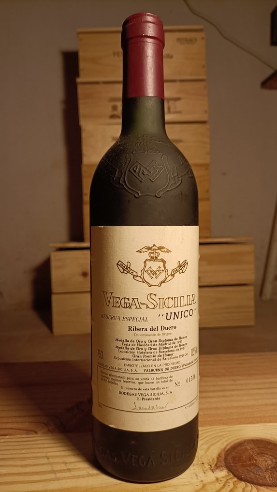 Vega Sicilia Unico, Release 1992 - 斗罗河岸 Reserva Especial - 1 Bottle (0.75L) #1.0