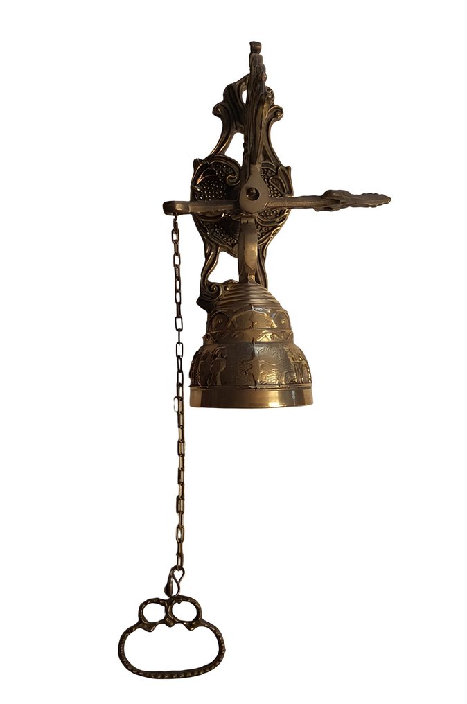 装饰铃 - 比利时 - 青铜修道院贝壳 #1.0