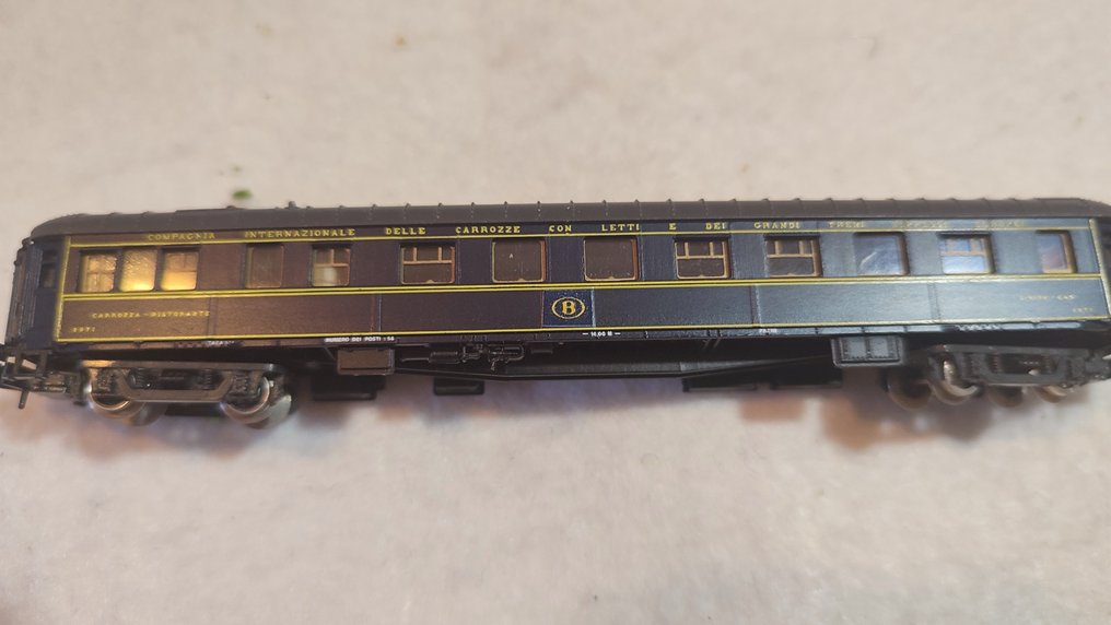 Rivarossi N - Σετ επιβατικού τρένου μοντελισμού (1) - NMBS #2.1