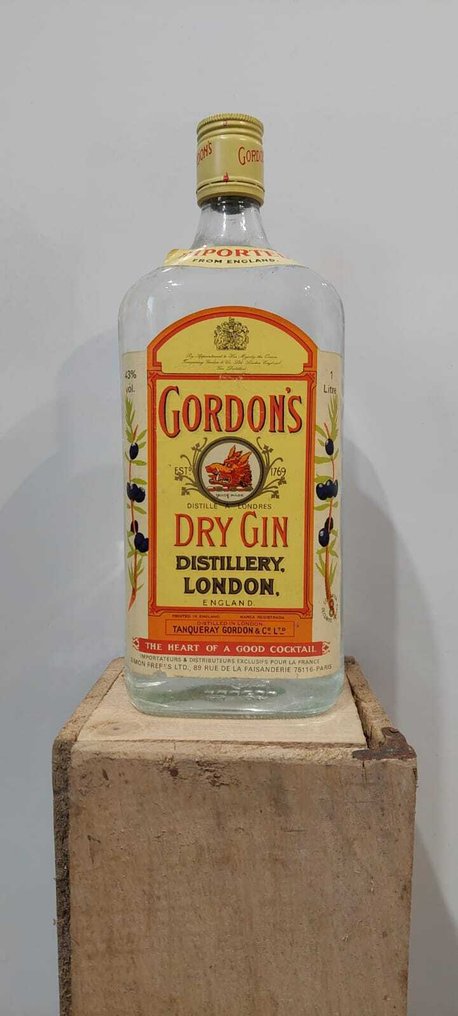 Gordon's - Tanqueray - b. 1960s - 1,0 liter #3.2