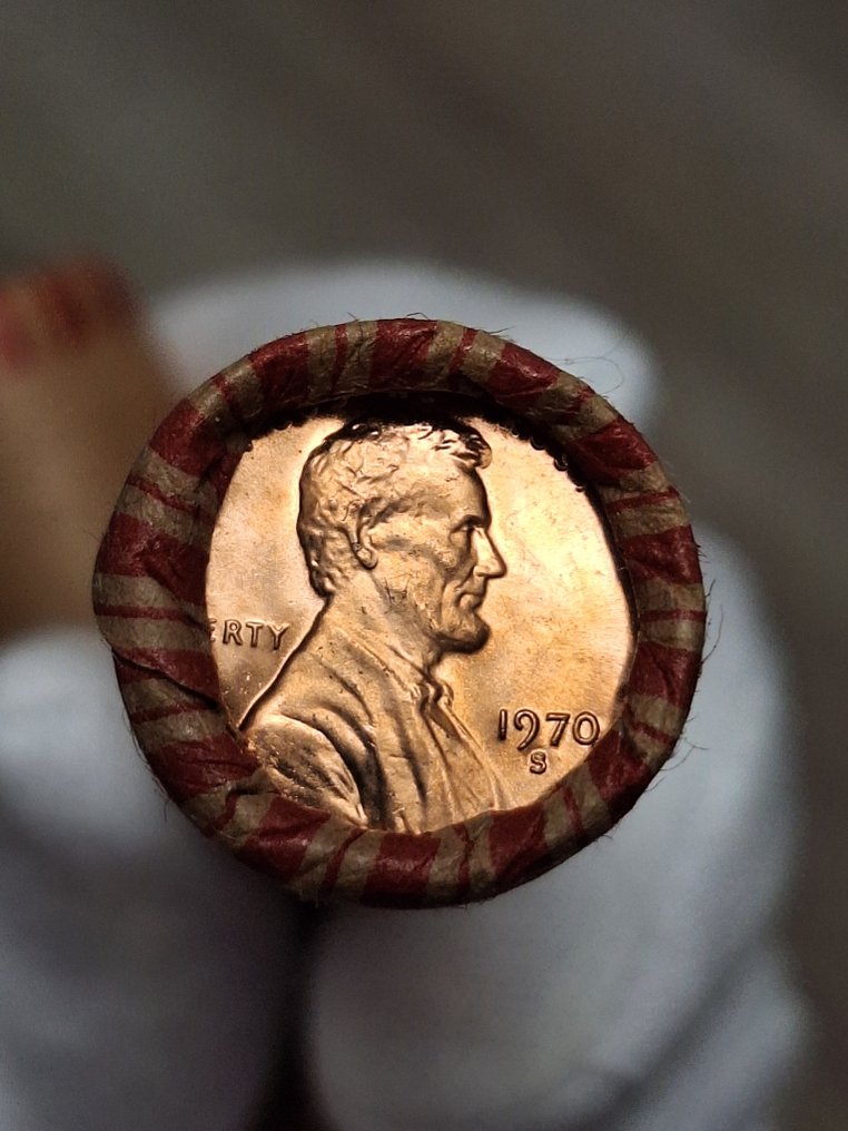 USA. 3 superb rolls of Uncirculated penny in MS state, 50 coins per roll, 150 coins in total, all the 1970-1973 (Ohne mindestpreis) #2.1