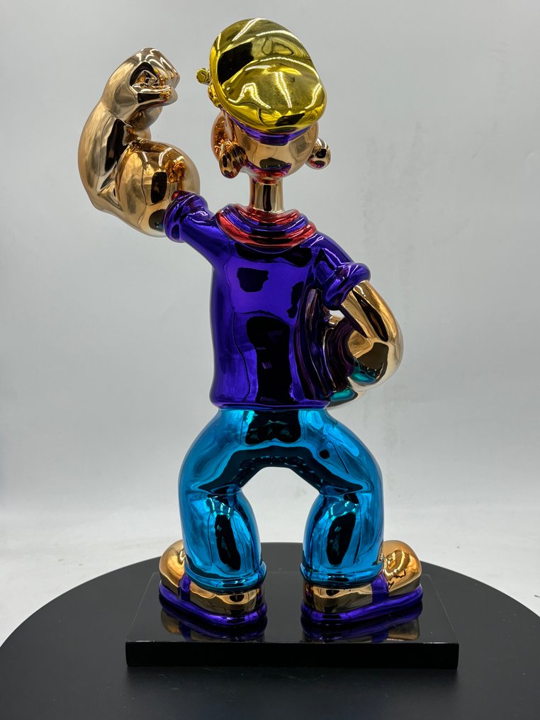 Naor - Sculpture, Popeye - 45 cm - Resin - 2024 #2.1