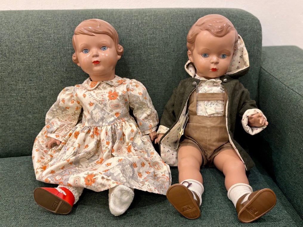 Schildkröt  - Κούκλα Hans und Inge - 1950-1960 - Γερμανία #1.0