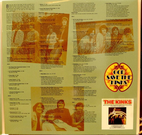 The Kinks - Are The Village Green Preservation Society (3LP-Set version!) - 3xLP Album (triple album) - 2004 #3.2