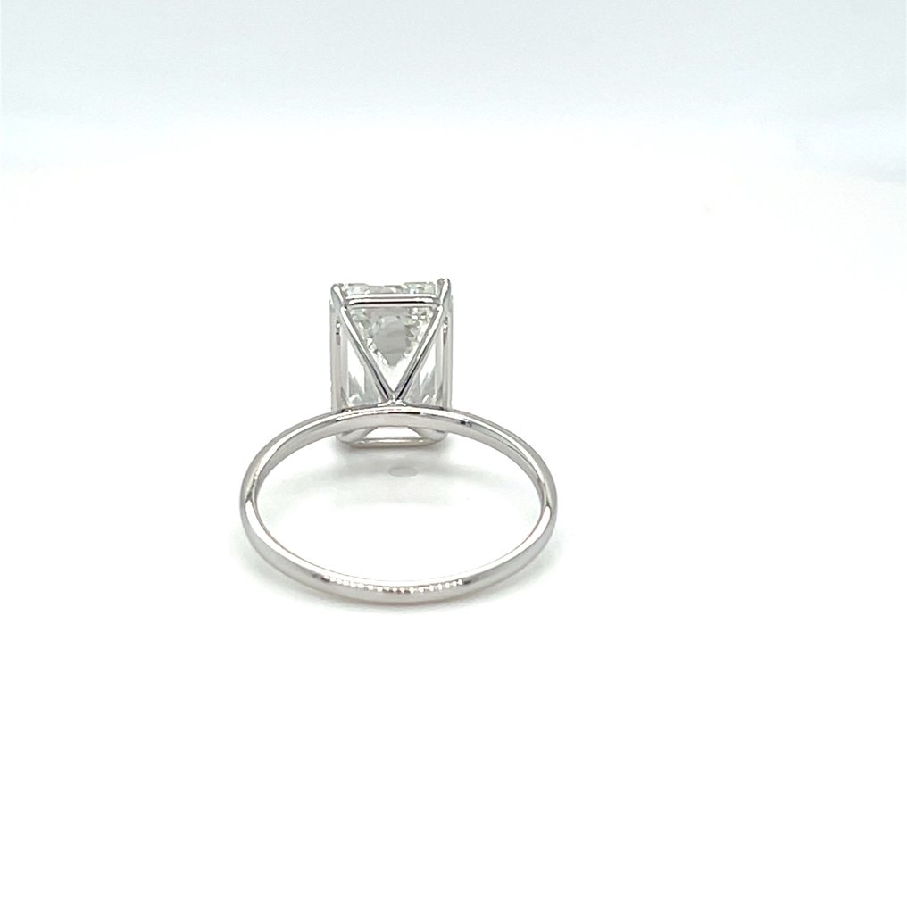 Zonder minimumprijs - Ring - 14 karaat Witgoud - 3.01ct. tw. Diamant (Lab-grown) #4.3
