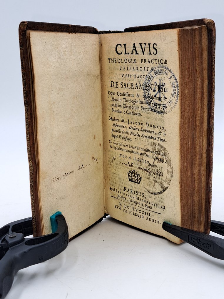 Jacobo DuMetz - Clavis théologiae practicae tripartitae - 1683 #1.0