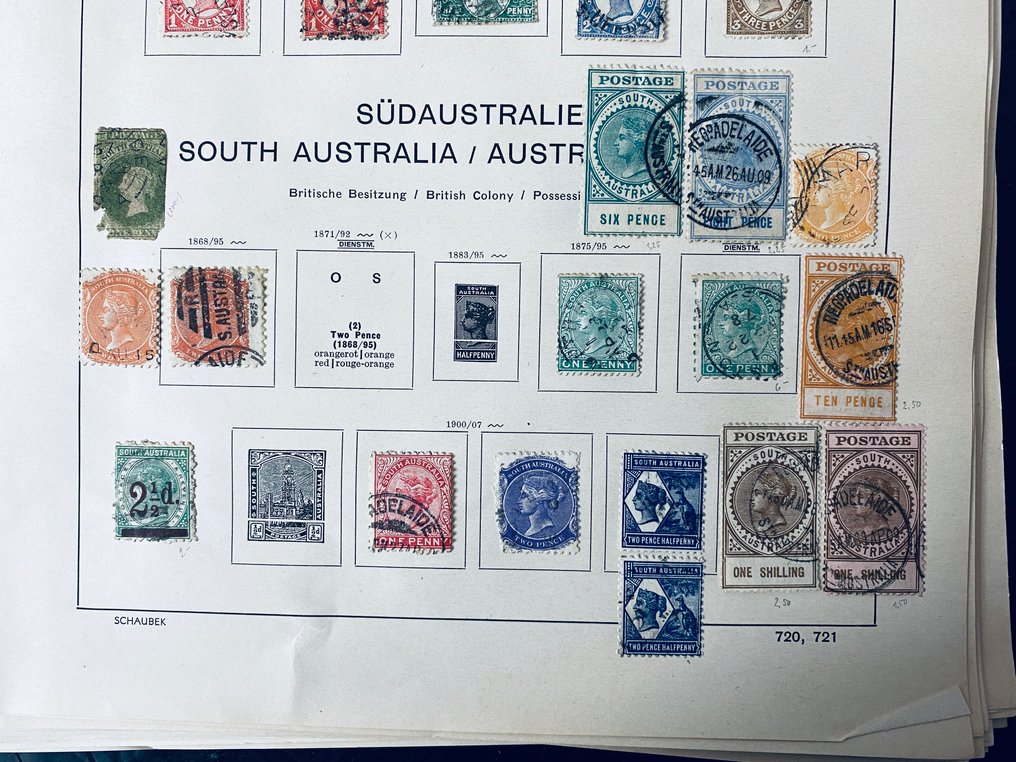 British Commonwealth  - Sammlung / Forscher Verschiedene Gebiete Allgemeine Bestimmung #1.0